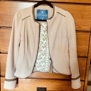 NWOT Quilted Free People Jacket
